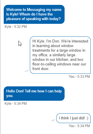 bad customer service chat